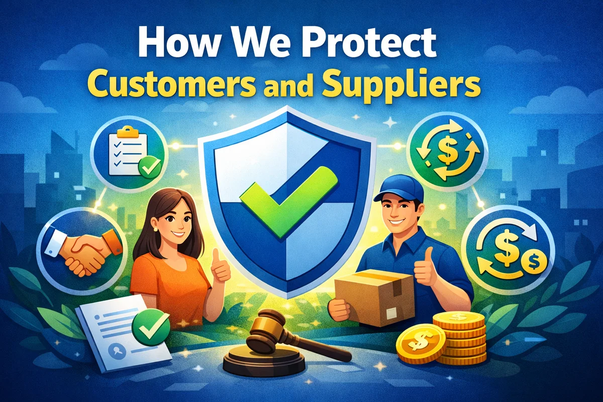 How We Protect Customers and Suppliers