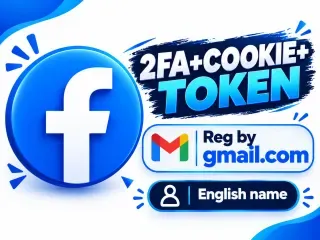 60+ দিনের পুরনো Facebook|gmail.com দিয়ে নিবন্ধিত|2FA+COOKIE+TOKEN যুক্ত|ইংরেজি নাম|আংশিক প্রোফাইল|FB অ্যাকাউন্ট নতুন|মিশ্র IP|উচ্চ বিশ্বাসযোগ্যতা|H_S