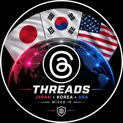 Threads HQ Threads Accounts Japan Korea & USA Mixed IP Accounts