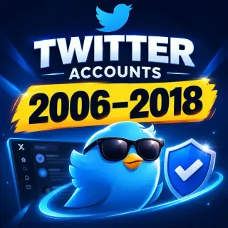 Twitter (X) Accounts 2006-2018 | Hotmail Access | 2FA | Auth Token | 5-30 Followers