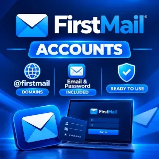 Cuentas FirstMail | Dominios @firstmail | Correo y contraseña incluidos | Listas para usar