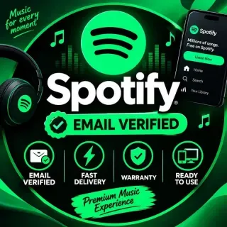 Tài khoản Spotify mới có xác minh email