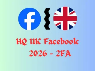 ✅ Facebook UK 2026 友達0~50人 ✅ メール認証済み ✅ 2FA設定済み
