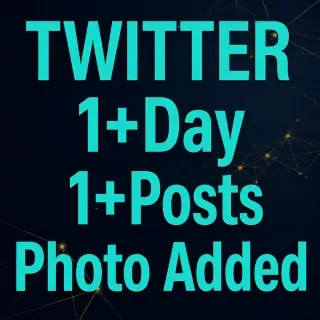 Twitter FRESH | 1+Posts | Photo Added | 1+day | Real Android | 2fa/token | Hotmail