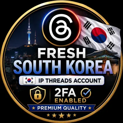 스레드 프레시 한국🇰🇷 IP 스레드 계정 – 2FA 활성화 | 프리미엄 품질