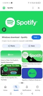 1년 된 Spotify 계정, 고품질