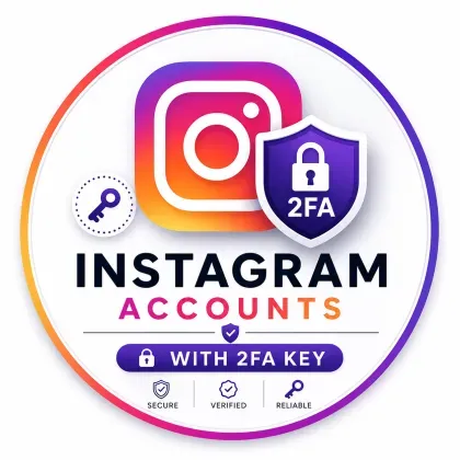 नया Instagram अकाउंट नए Instagram अकाउंट – 2FA कुंजी शामिल है