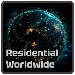 Rent of residential proxies with a mix of countries (the whole world), rotation 2 minutes