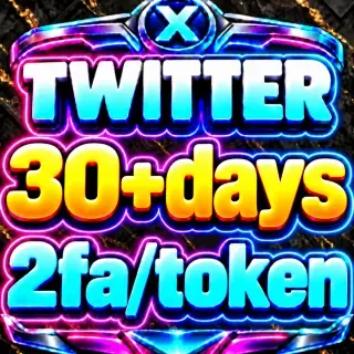 Twitter 2026-30 days+- token + 2fa