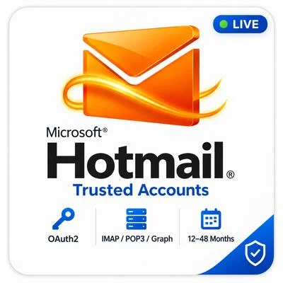 Hotmail Trusted OAuth2 | IMAP/POP3/Graph | Live | 12–48 meses