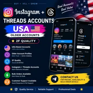 2 month old USA Thread Linked with Instagram and 2fa good quality account