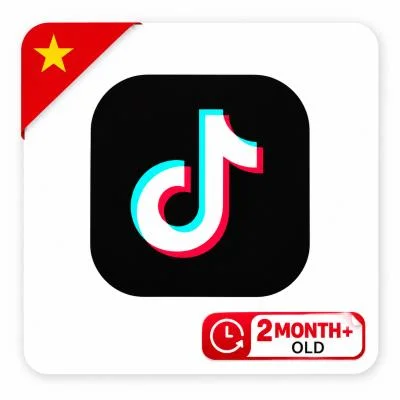 Compte TikTok vietnamien avec des abonnés et de l'activité, créé il y a plus de deux mois.