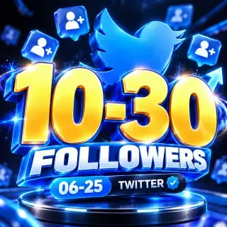 10-30 FOLLOWERS | 06-25 TWITTER | 2fa+token+Hotmail | Mixed Country