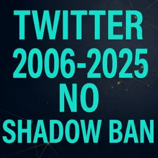 🔥Twitter Sin Shadow Ban | Top+Reciente | 2006-2025Año | 2fa/token
