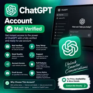 GPT account with mail verify good quality account