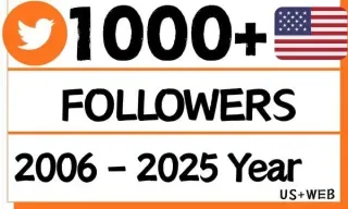 Twitter 06-25 | U.S+Web | 1000+ Followers | 2fa+token