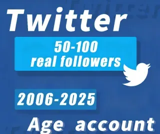 Twitter+50-100 Abonnés Réels +2006-2025- inclut Email Microsoft + auth_token +2fa