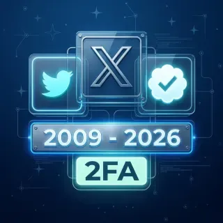 HQ Aged Twitter Accounts 2009 - 2026 (2FA)