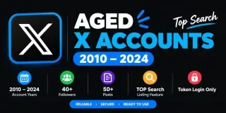 Cuentas antiguas | 40+ seguidores | 50+ publicaciones | 2010–2024 | TOP en búsquedas | Solo acceso con token