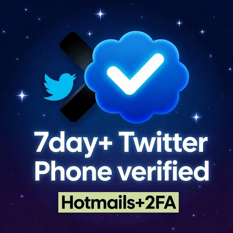 7-15 দিনের পুরনো Twitter অ্যাকাউন্ট Hotmails সহ [Phone+ct0+authtoken+2fa]