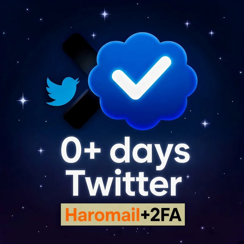 🔖 0day+ Twitter Reg | Haromail+2FA