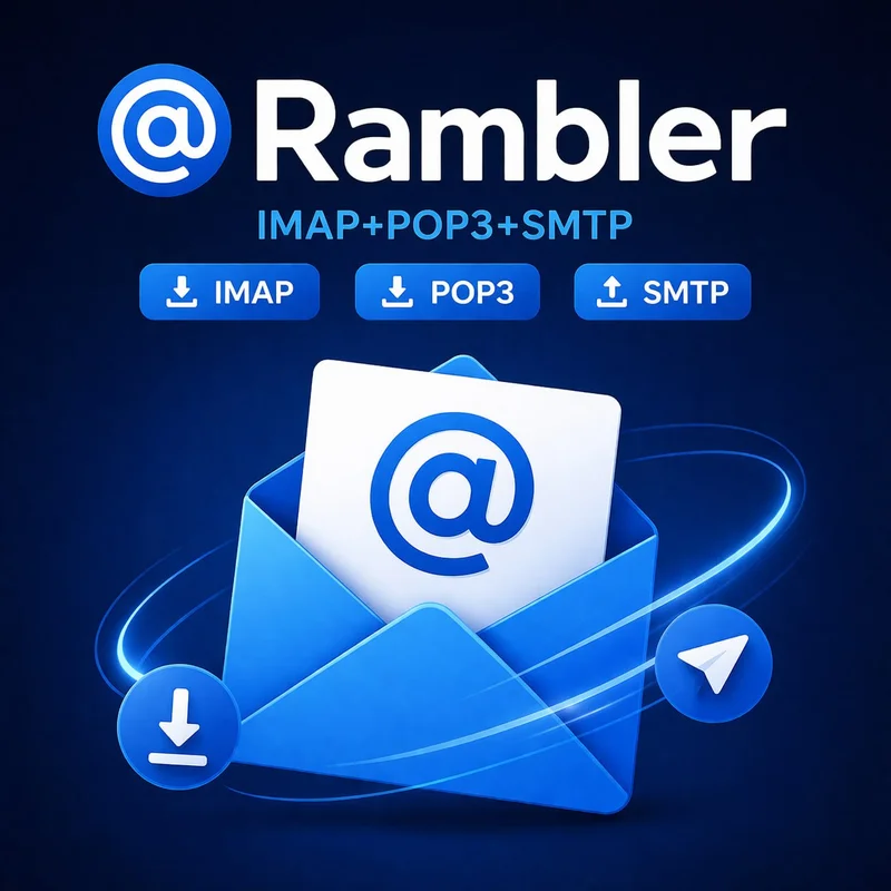 📧✨ Rambler IMAP + POP3 + SMTP Konten 💌 — Unbenutzt 🆕 | Alt ♻️ | Hohe Qualität 💎🔥 Perfekt für jede Aufgabe 🚀⚡️