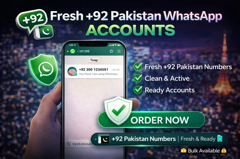 +92 パキスタン WhatsApp アカウント 🇵🇰