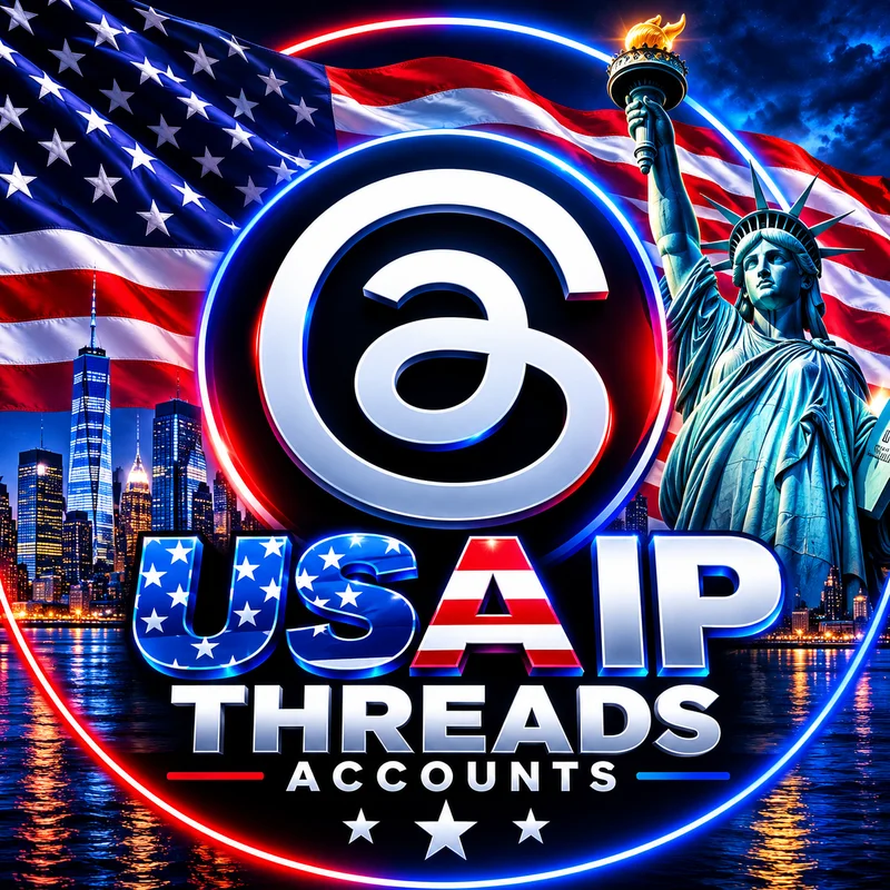 Contas Threads novas com IP dos Estados Unidos, 2Fa verificado, alta qualidade 💯