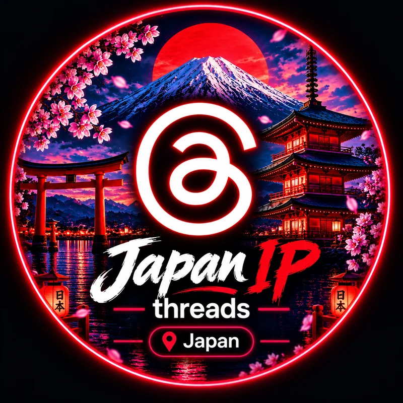 Contas Threads novas com IP do Japão, 2Fa verificado