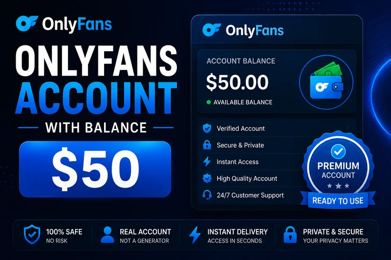 رصيد Onlyfans بقيمة 50 دولارًا