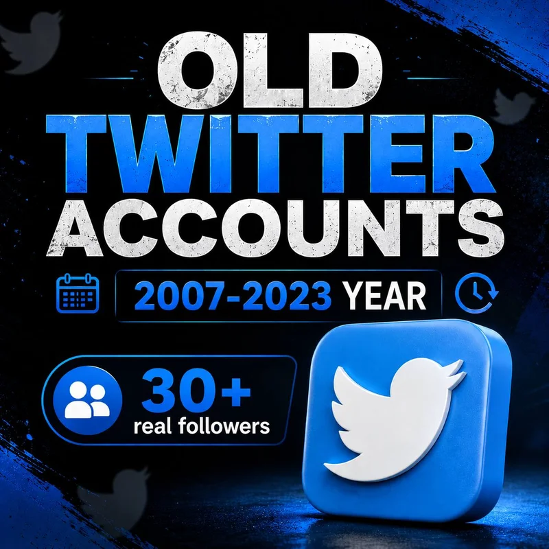 ⭐️ OLD TWITTER [X] | 2007-2023年 | 30人以上のリアルフォロワー