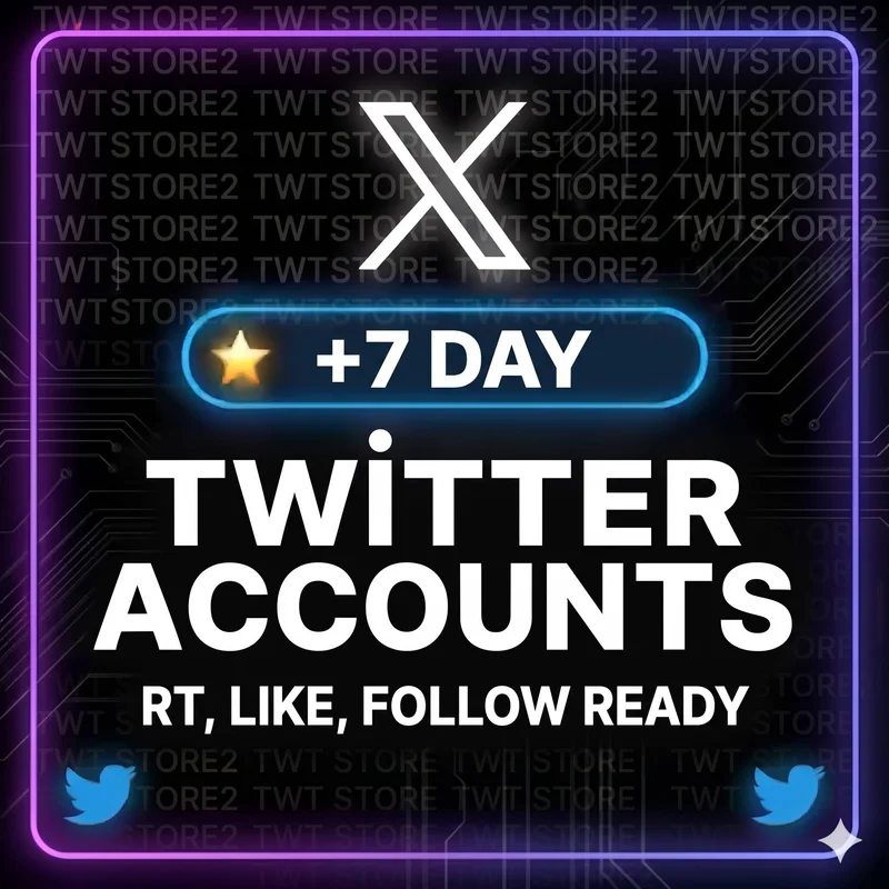 Cuentas de Twitter (X) iOS con 7+ días de antigüedad | Auth Token + 2FA