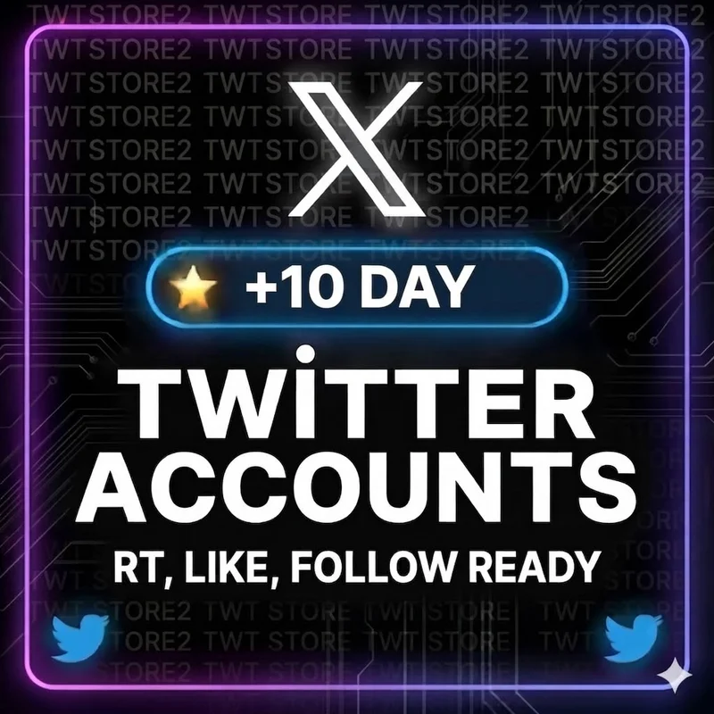 10+ Days Aged iOS Twitter (X) Accounts | Auth Token + 2FA