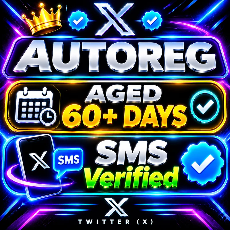AUTOREG 🔥 AGED 60+ DAYS 🔥 SMS Verified 🔥 TOKEN 🔥 TWITTER/X 