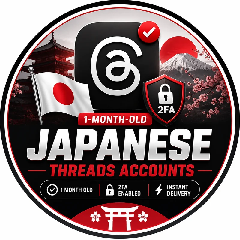 1 months old Japanese threads+2fa