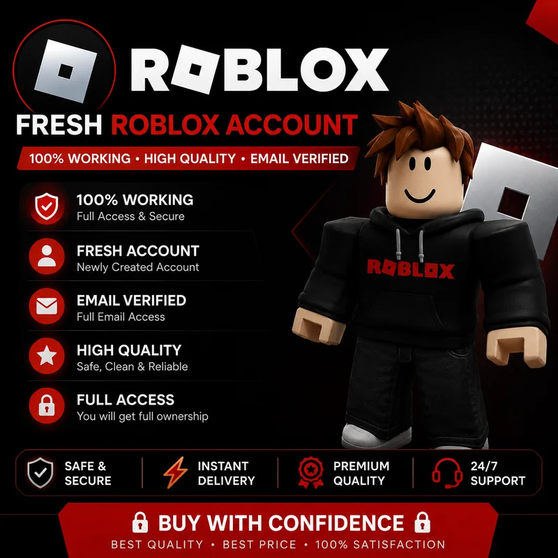 Fresh Roblox account with Email verified