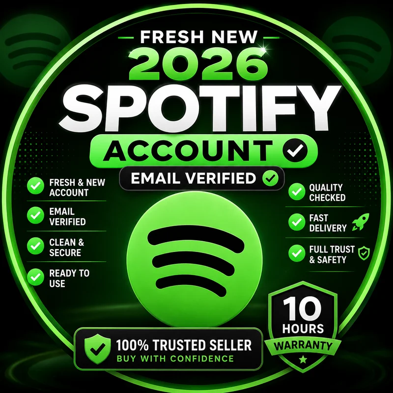Fresh Spotify account with Email verified ✅ ♥️ 