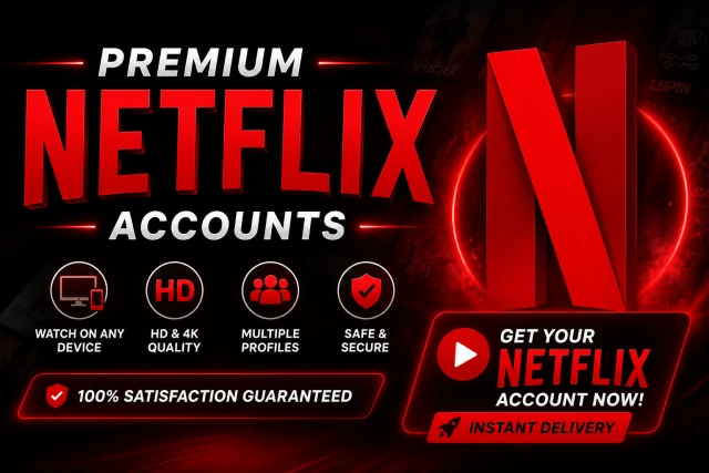 Compte Netflix premium personnel