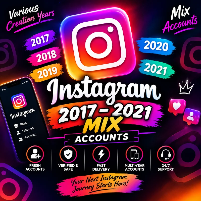 Instagram Old Account 2017-21