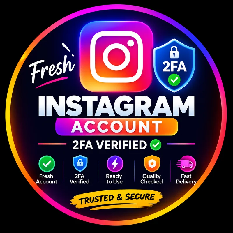 Fresh Instagram Account | 2FA Verified ✅authentication virefied ✅