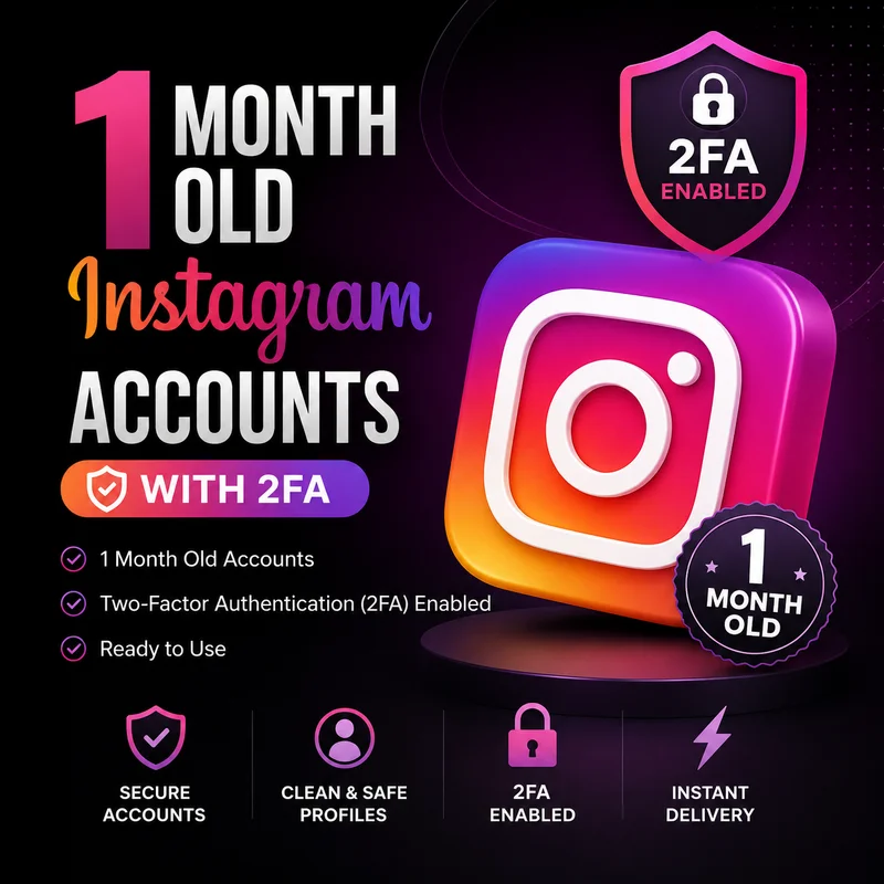 1month old japan Instagram with 2fa key 