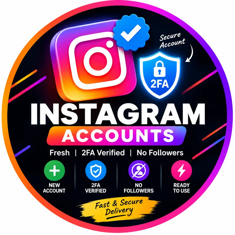 新規Instagramアカウント | 2FA認証済み ✅