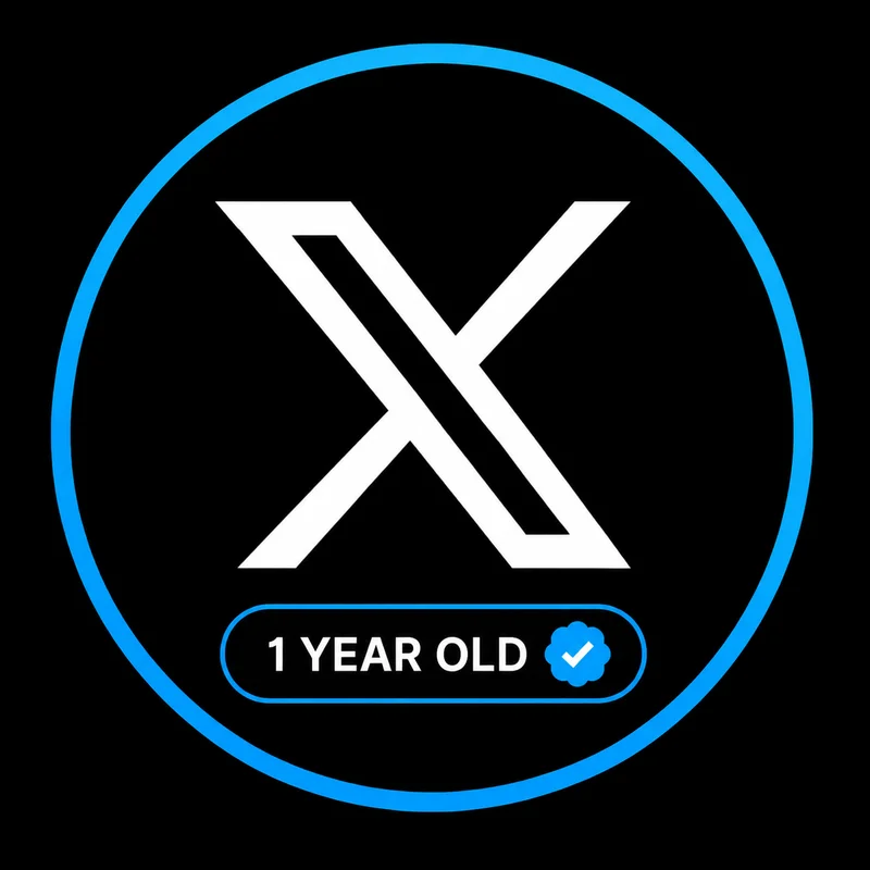 X] Twitterアカウント、1年物、メール追加済み