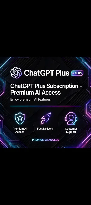 GPT Plus সাবস্ক্রিপশন – Premium AI অ্যাক্সেস, দীর্ঘমেয়াদে কার্যকর, স্মার্ট ভবিষ্যৎ