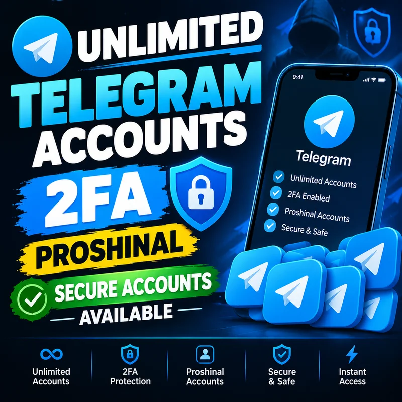Telegramアカウント | 2FA有効 | 安全でプロ仕様のアカウント | 世界中で利用可能