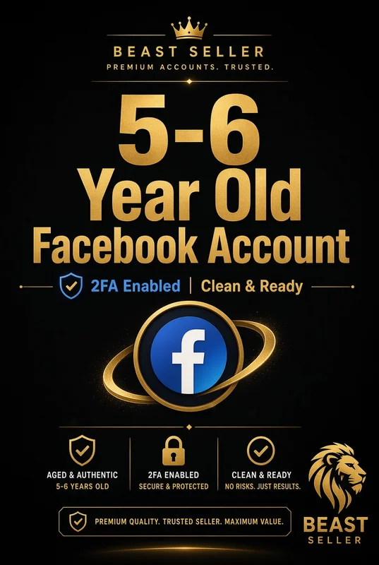5-6년 된 Facebook 계정 구매 가능 🔥  ✅ 완전히 오래된 계정 (5~6년) ✅ 2FA 활성화 ✅ 깨끗하고 바로 사용 가능 ✅ 높은 신뢰 점수  비즈니스, 마케팅, 개인 용도에 모두 적합합니다  Beast Seller 믿을 수 있는 고품질 오래된 계정.